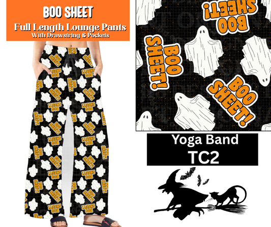 Boo Sheet Full Length Lounge Pants