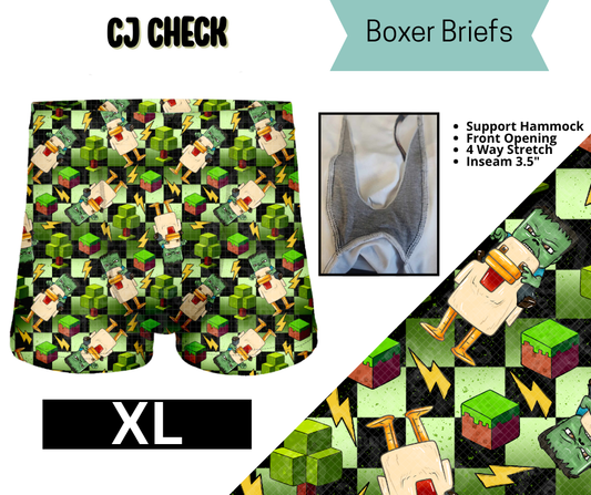 CJ Check Boxer Briefs