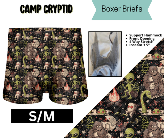 Camp Cryptid Boxer Briefs