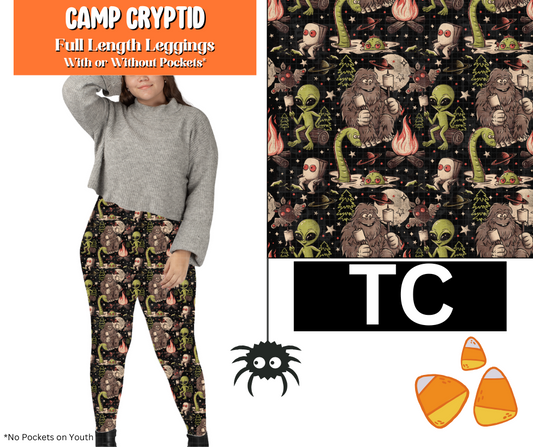 Camp Cryptid Full Length Leggings w/ Pockets