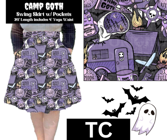 Camp Goth Swing Skirt