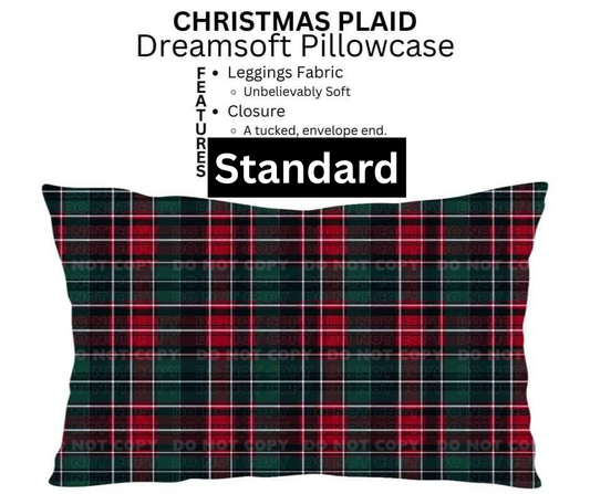Christmas Plaid Dreamsoft Pillowcase