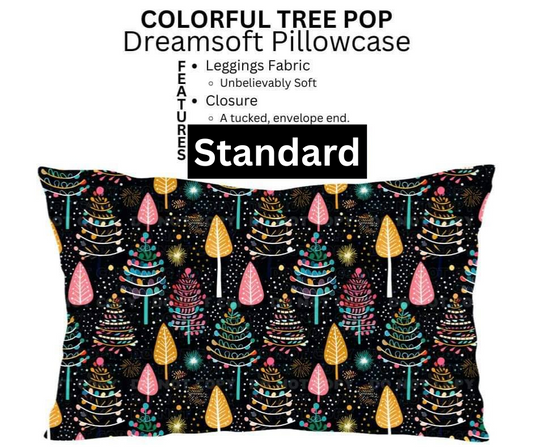 Colorful Tree Pop Dreamsoft Pillowcase