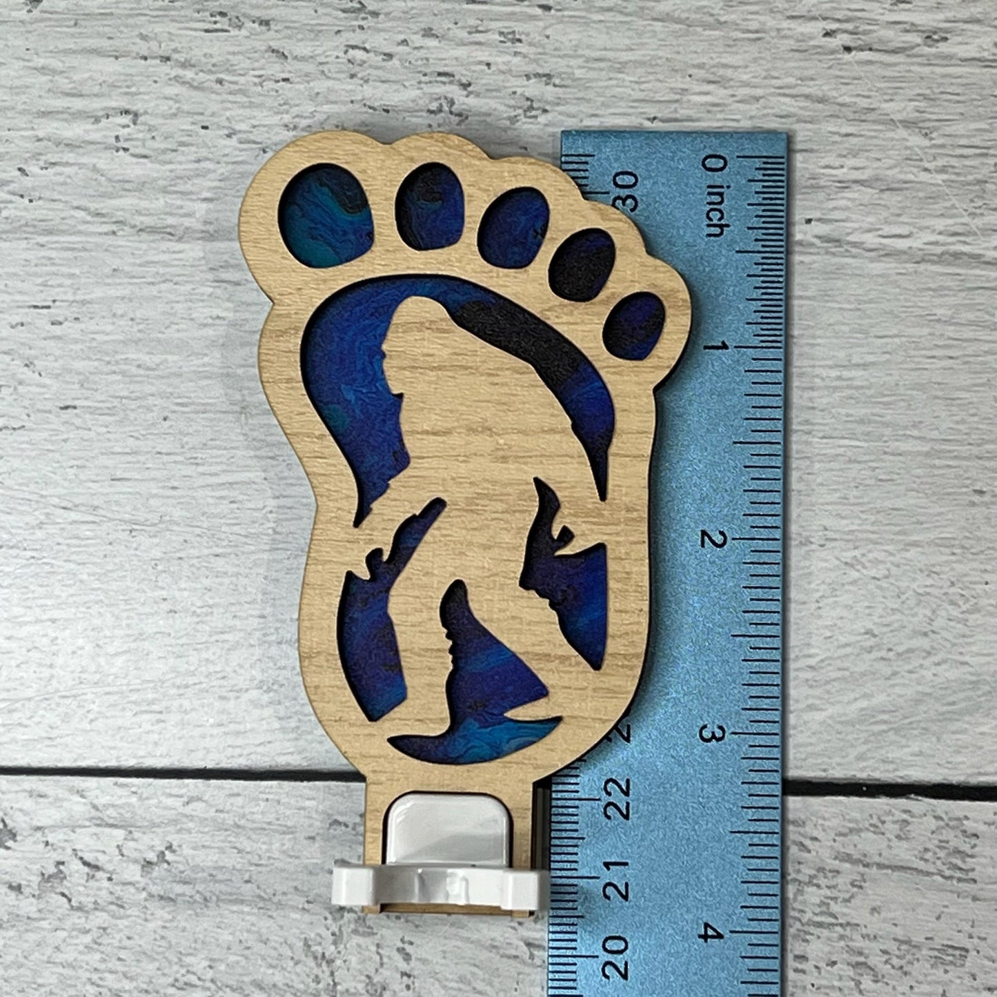 Bigfoot Foot Print - Sasquatch - Handcrafted Night Light