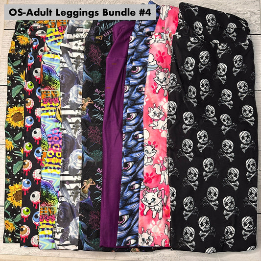 OS - Adult Leggings Bundle - 4