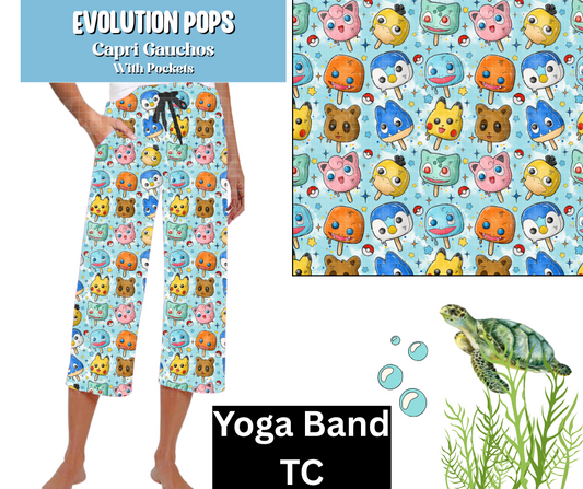 Evolution Pops Capri Gauchos