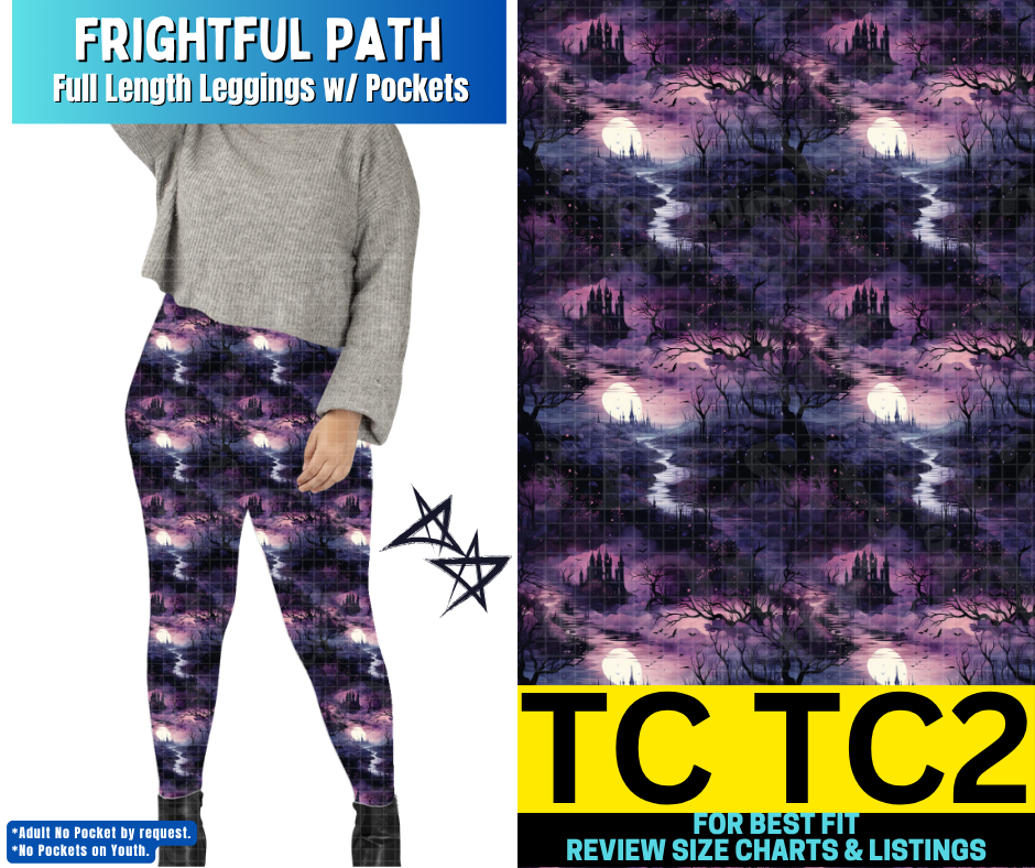 Frightful Path Full Length Leggings w/ Pockets