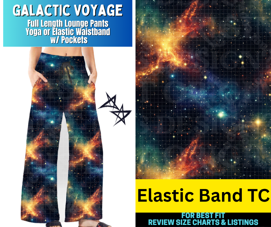 Galactic Voyage Full Length Lounge Pants