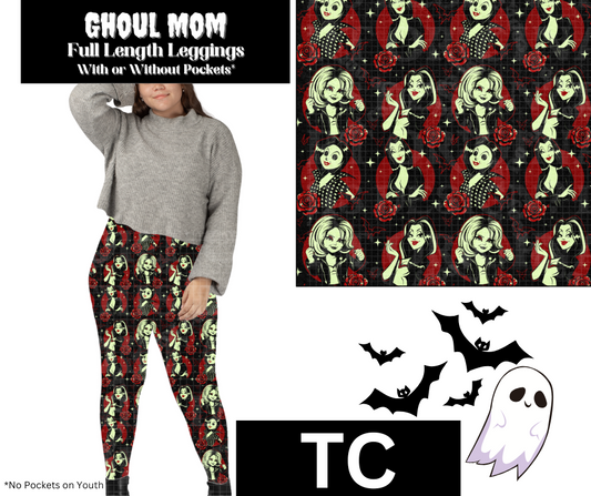 Ghoul Mom Full Length Leggings w/ Pockets