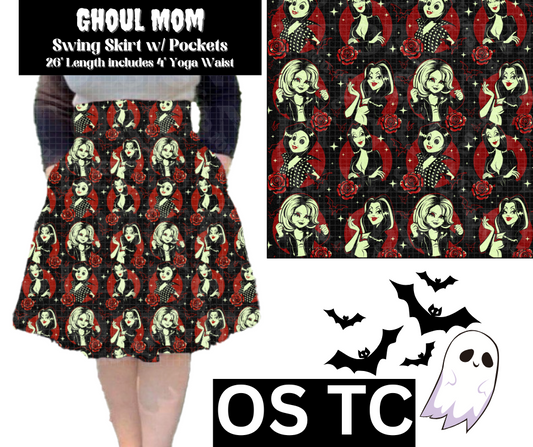 Ghoul Mom Swing Skirt