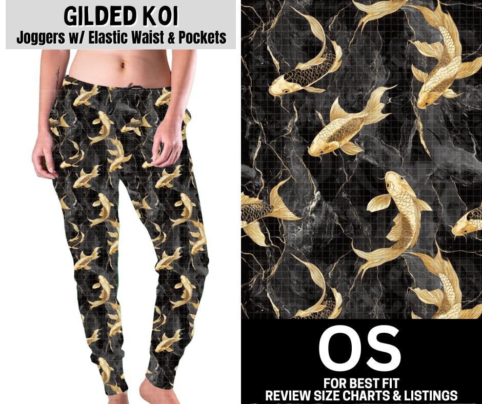 Gilded Koi Joggers