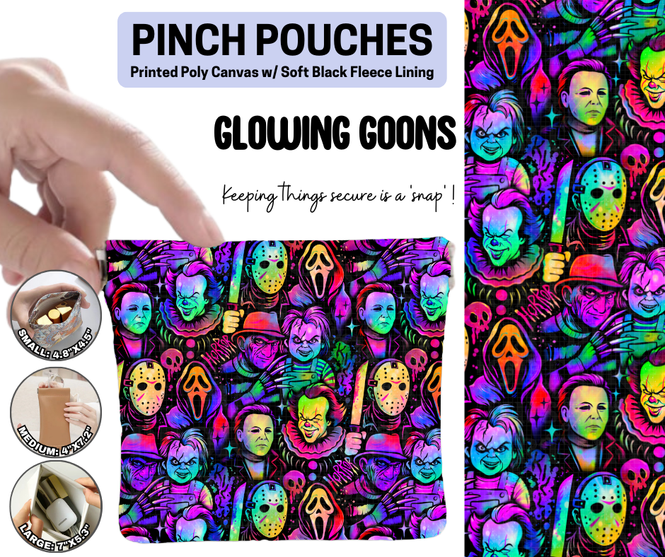 Glowing Goons Pinch Pouches