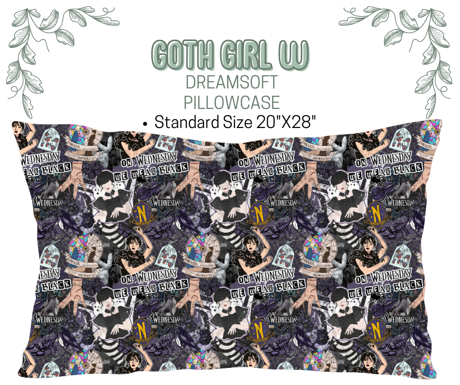 Goth Girl W Dreamsoft Pillowcases