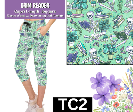 Grim Reader Jogger Capri