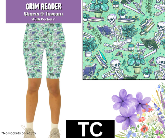 Grim Reader Jamaica Shorts w/ Pockets
