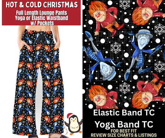 Hot & Cold Christmas Full Length Lounge Pants
