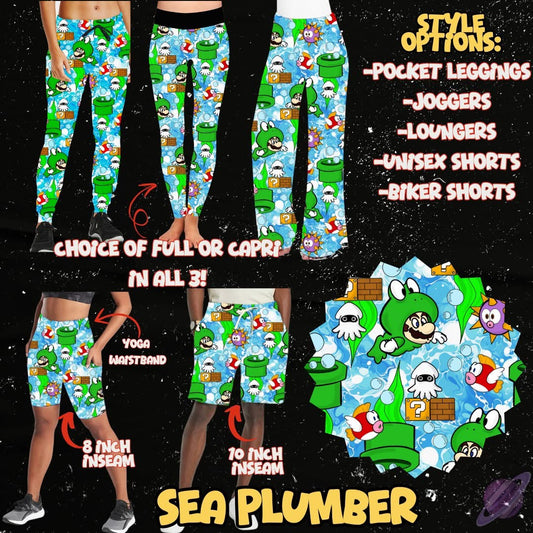 Preorder GC101 - Sea Plumber - TC Leggings
