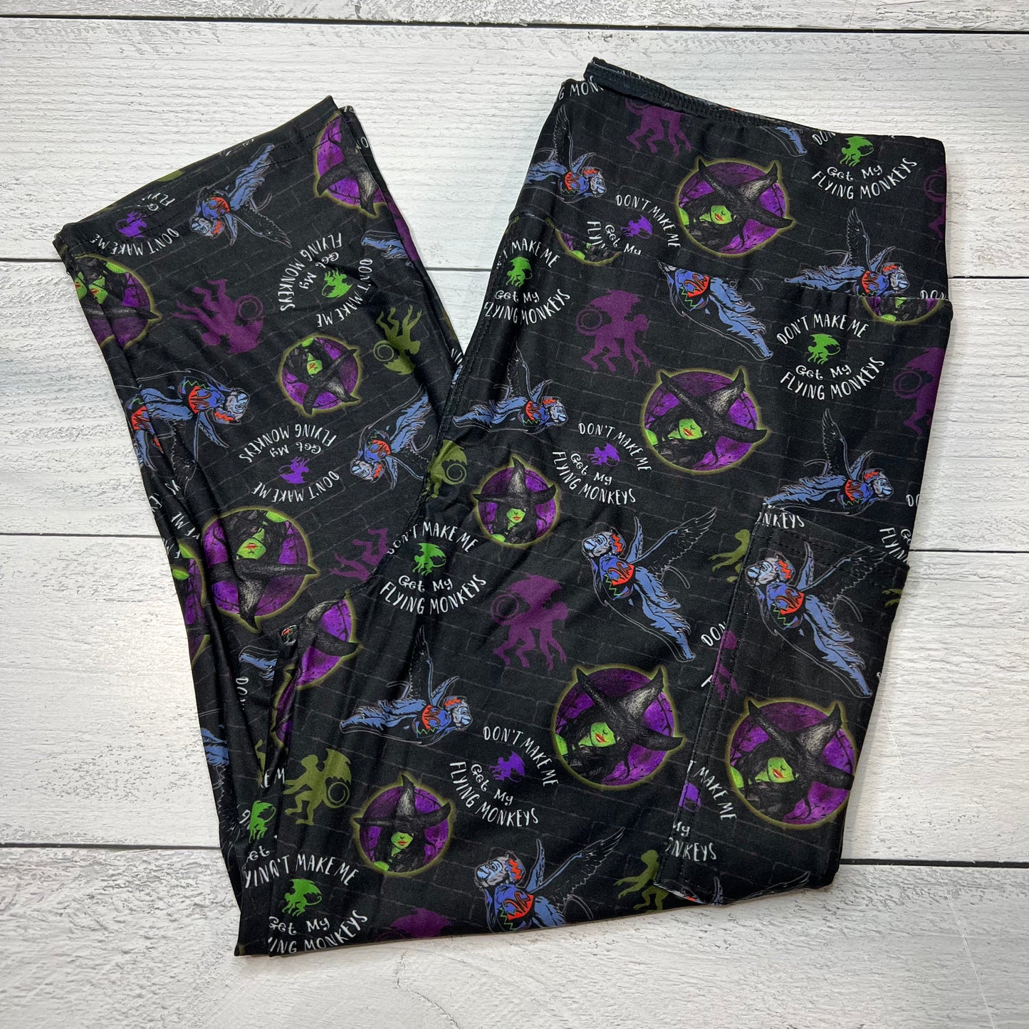 Don't Make Me - Leggings with Pockets