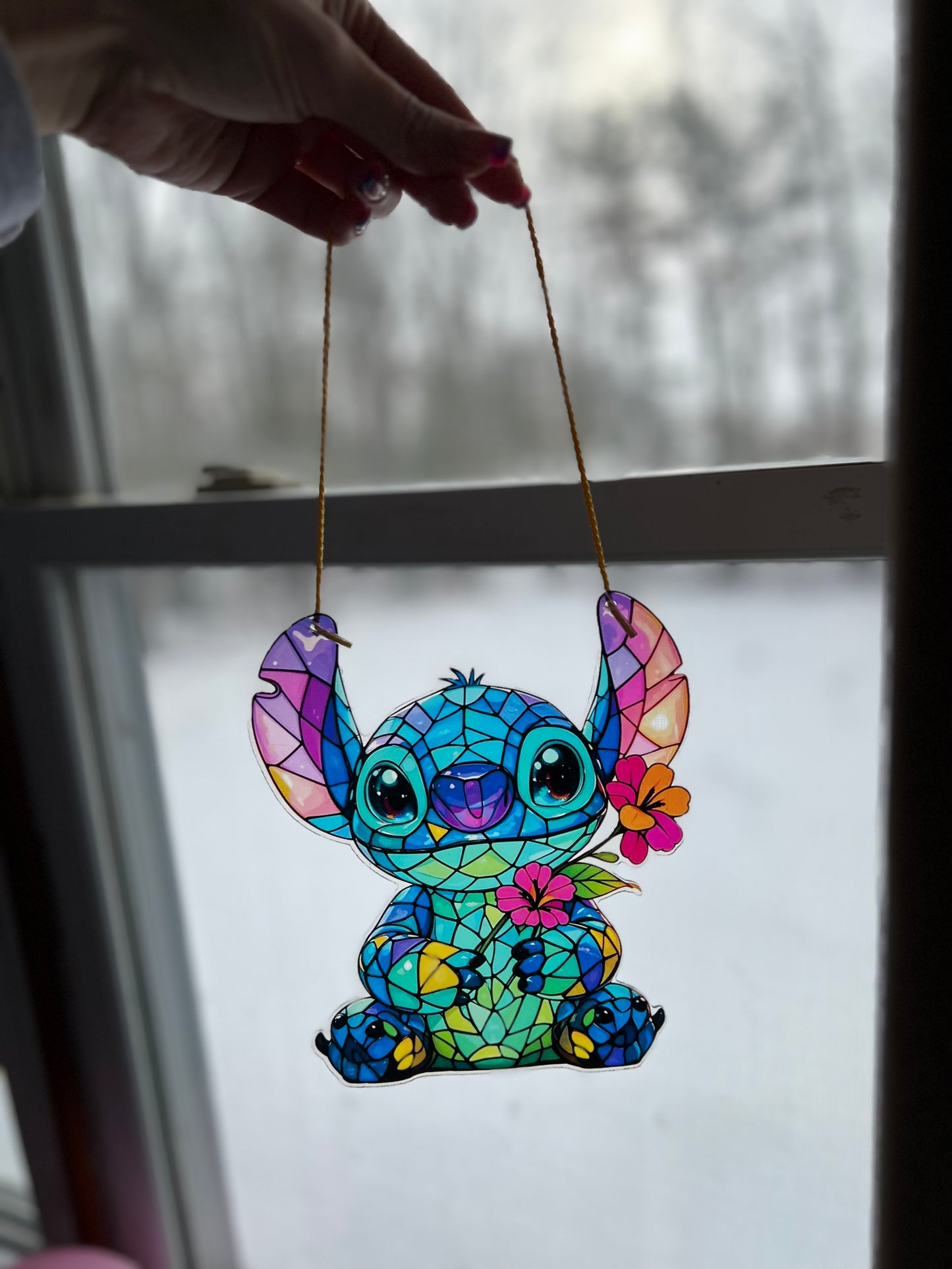 Stitch Suncatcher