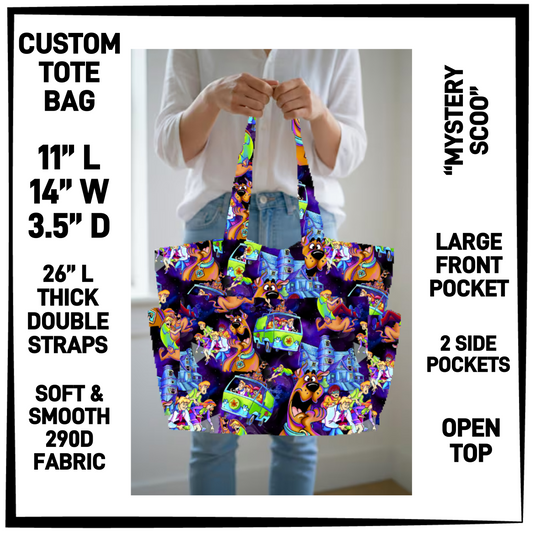 N2TB - Mystery Scoo Custom Tote Bag - Preorder Closing 7/22 ETA: Late Sept