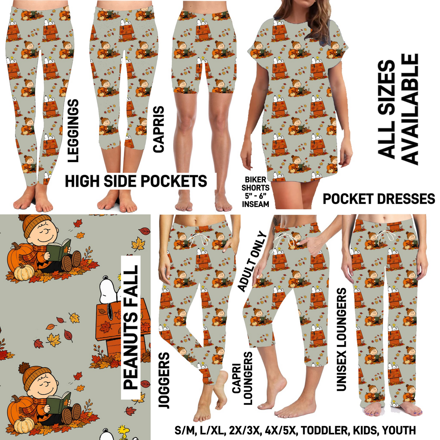 297BT - Peanuts Fall - Preorder Closing 7/26 ETA: Late Sept
