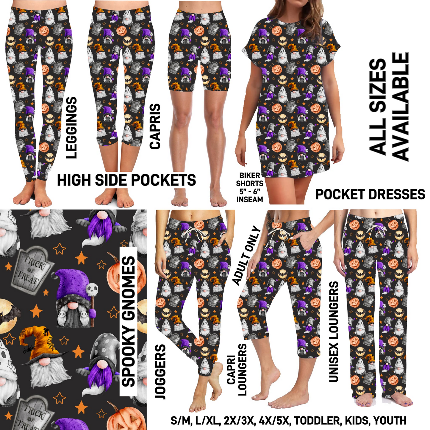 M3MH - Spooky Gnomes - Preorder Closing 8/2 ETA: Late Sept