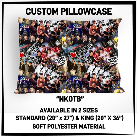 PC9S - Nkotb Pillowcase - Preorder ETA: Late Dec