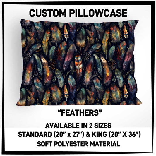 PC9S - Feathers Pillowcase - Preorder ETA: Late Dec