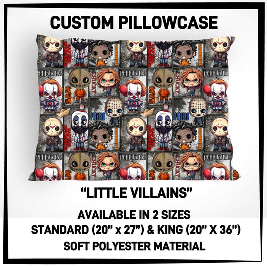 PC9S - Little Villains Pillowcase - Preorder ETA: Late Dec