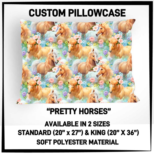 PC9S - Pretty Horses Pillowcase - Preorder ETA: Late Dec
