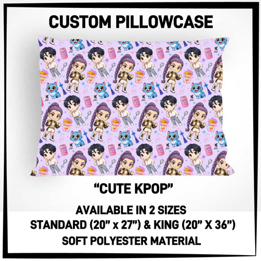 PC9S - Cute Kpop Pillowcase - Preorder ETA: Late Dec