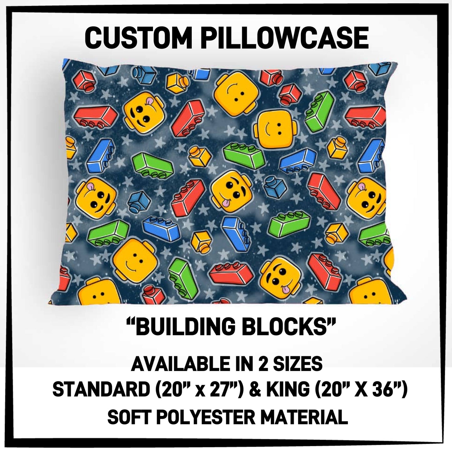 PC9S - Building Blocks Pillowcase - Preorder ETA: Late Dec