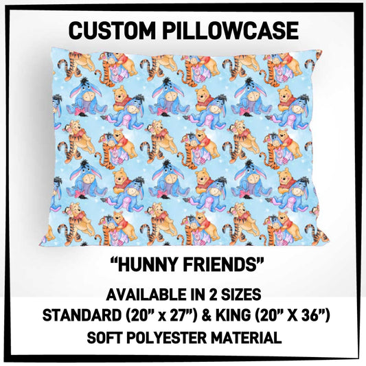 PC9S - Hunny Friends Pillowcase - Preorder ETA: Late Dec