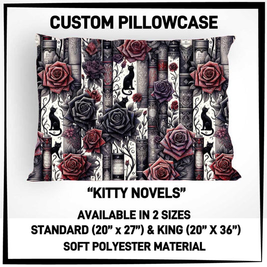 PC9S - Kitty Novels Pillowcase - Preorder ETA: Late Dec