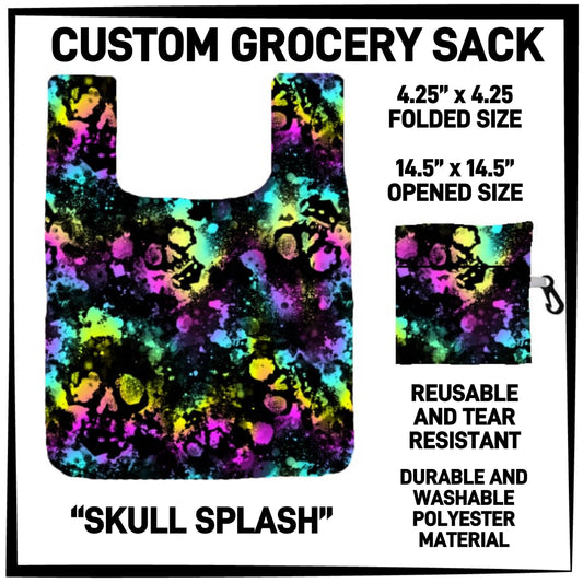 GS3K - Skull Splash Grocery Sack - Preorder ETA: Mid-Jan