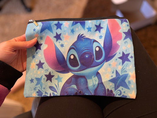 Stitch Canvas Makeup Bag