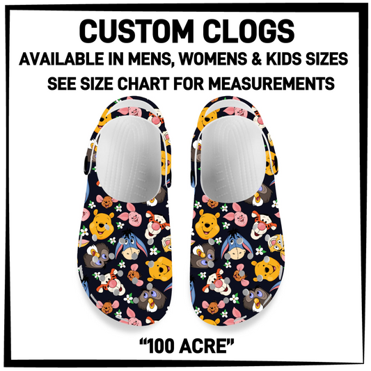 CM6C - 100 Acre Custom Clogs - Preorder Closing 12/28 ETA: Late Feb