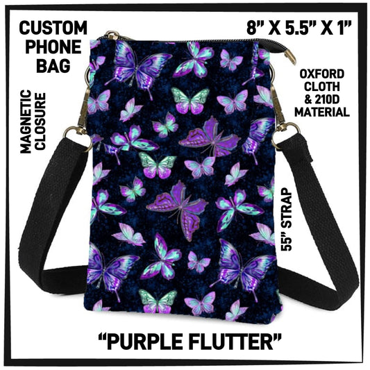 CP3H - Purple Flutter Phone Bag - Preorder ETA: Mid-Oct