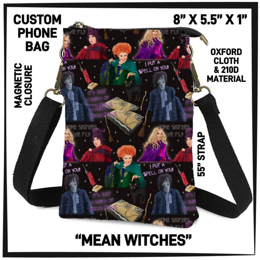 CP3H - Mean Witches Phone Bag - Preorder ETA: Mid-Oct