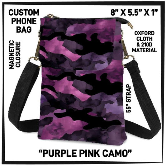 CP3H - Purple Pink Camo Phone Bag - Preorder ETA: Mid-Oct