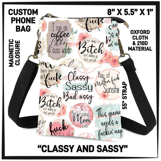 CP3H - Classy and Sassy Phone Bag - Preorder ETA: Mid-Oct