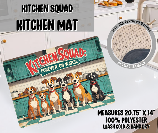 Kitchen Squad Kitchen Mat