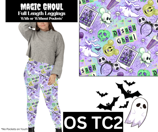 Magic Ghoul Full Length Leggings w/ Pockets