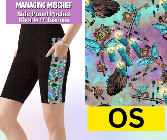 Managing Mischief Side Panel Pocket Jamaica Shorts