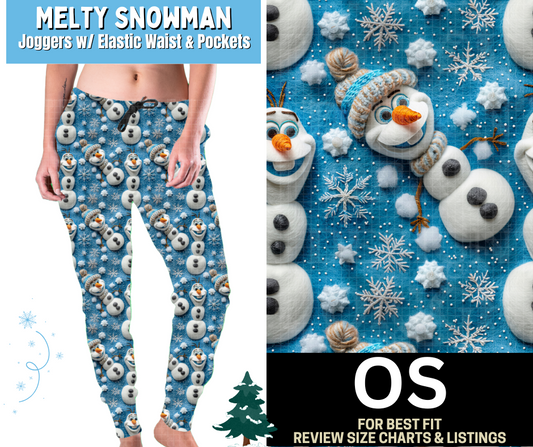 Melty Snowman Joggers