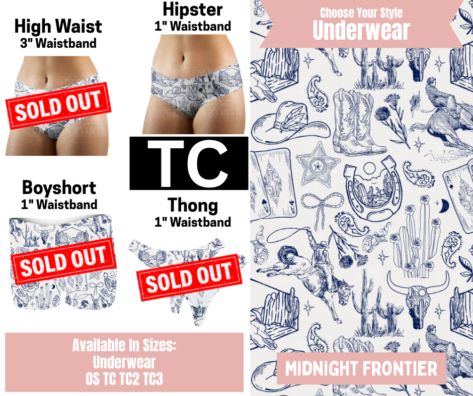 Midnight Frontier Hipster Underwear