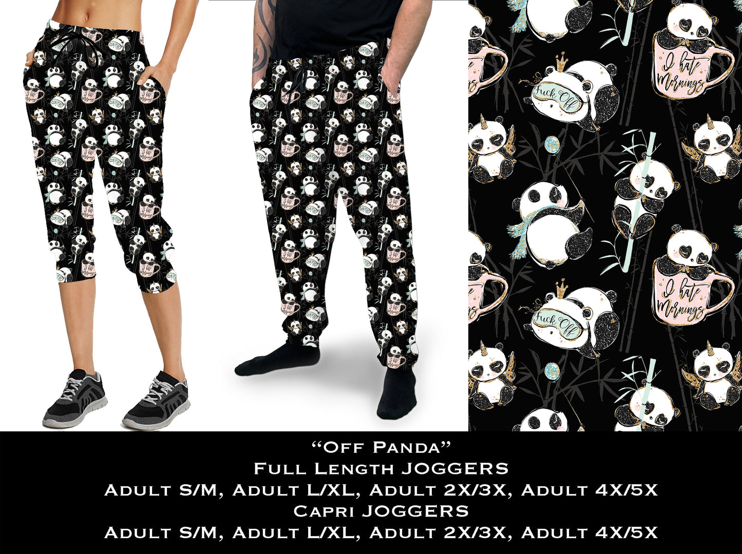 Off Panda - Capri Joggers