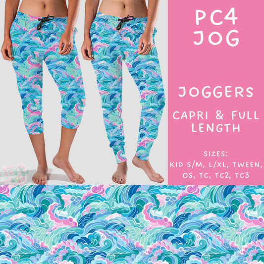 Ready To Ship - PC4 Full Length Joggers TC & Capri Joggers