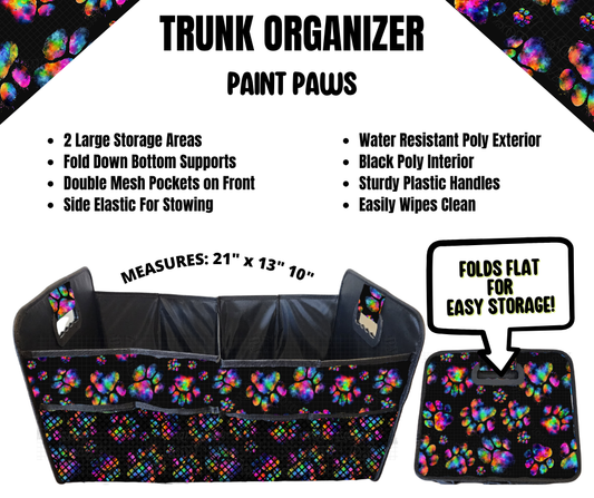 Paint Paws Trunk Organizer