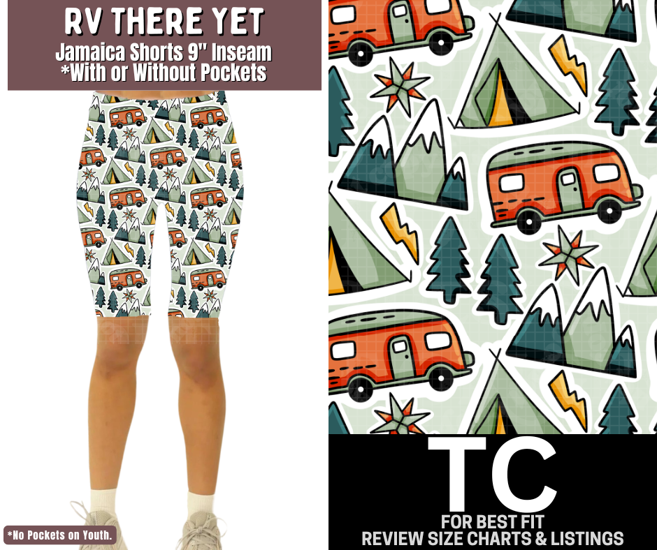 RV There Yet Jamaica Shorts w/ Pockets